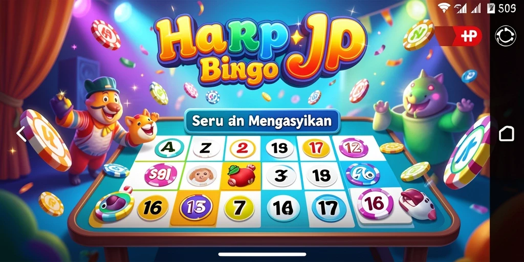 Tampilan gameplay HARAPJP yang seru dan interaktif.