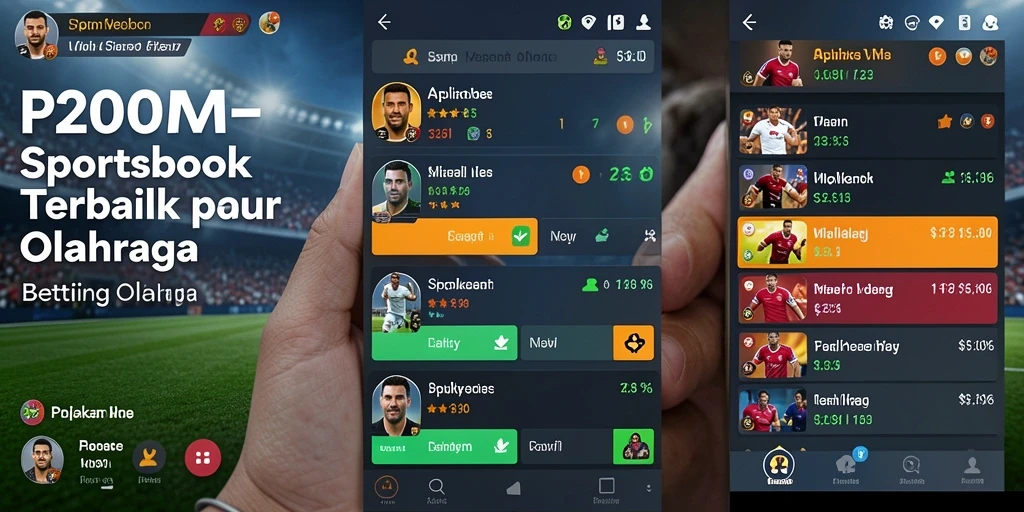 Gameplay taruhan olahraga yang seru dan interaktif di P200M.