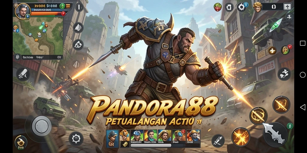 Gameplay mendebarkan dalam aksi penuh di PANDORA88 yang seru.