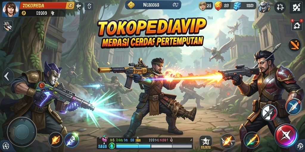 Tampilan menarik dari gameplay strategi yang mendebarkan.